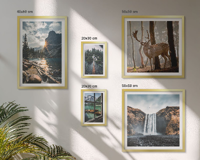 Tableau de décoration murale Paysages, nature, cascades, faune
