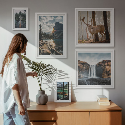 Tableau de décoration murale Paysages, nature, cascades, faune