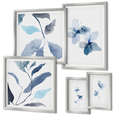 Tableau de décoration murale Fleurs aquarelles élégantes
