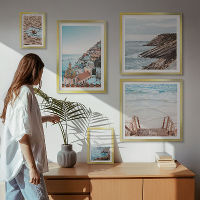 Tableau de décoration murale Villes italiennes, plages, détente