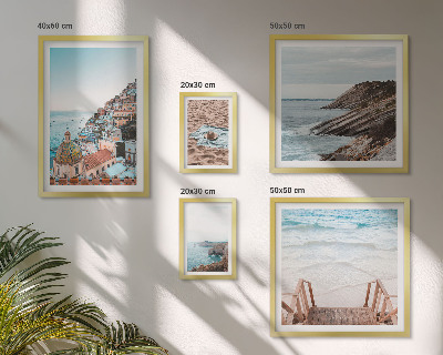 Tableau de décoration murale Villes italiennes, plages, détente