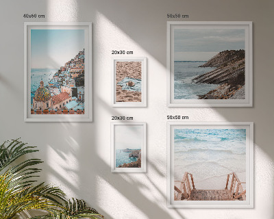 Tableau de décoration murale Villes italiennes, plages, détente