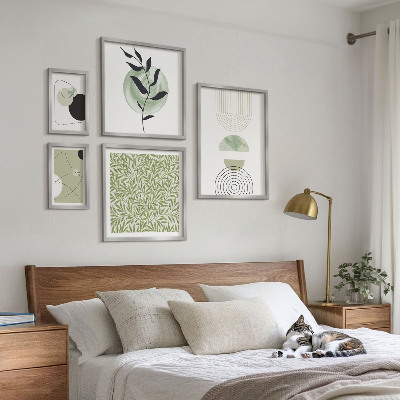 Tableau de décoration murale Plantes géométriques abstraites