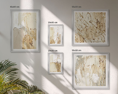 Ensemble de 5 tableaux Textures modernes abstraites