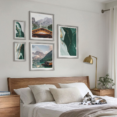 Tableau de décoration murale Paysages verdoyants, eau, montagnes