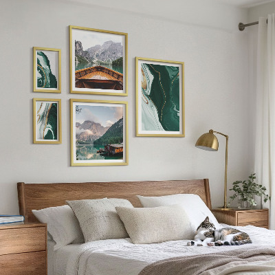 Tableau de décoration murale Paysages verdoyants, eau, montagnes