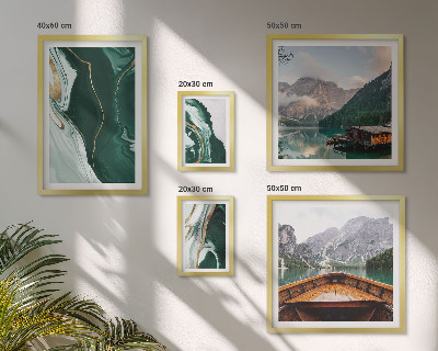 Tableau de décoration murale Paysages verdoyants, eau, montagnes