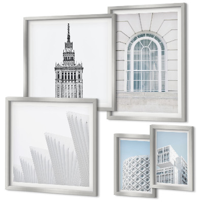 Lot de tableaux encadrés Minimalisme en architecture moderne