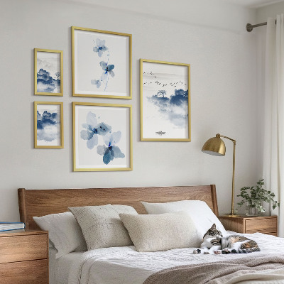 Tableau de décoration murale Paysages fleurs eau paix