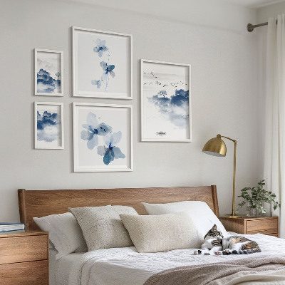 Tableau de décoration murale Paysages fleurs eau paix