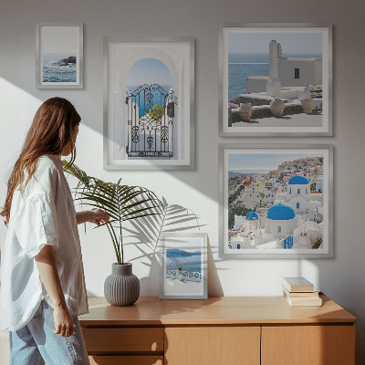 Tableau de décoration murale Vues de la Grèce méditerranéenne