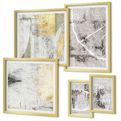 Tableau de décoration murale Motifs neutres abstraits