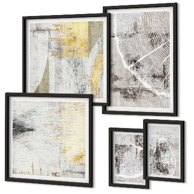 Tableau de décoration murale Motifs neutres abstraits