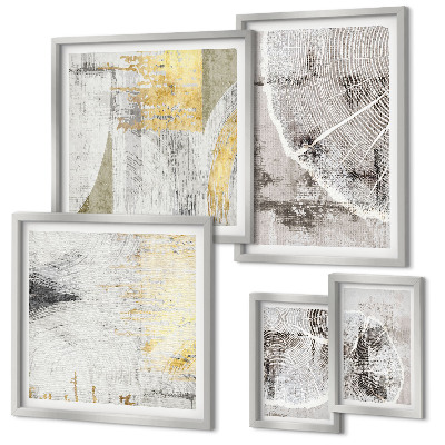 Tableau de décoration murale Motifs neutres abstraits