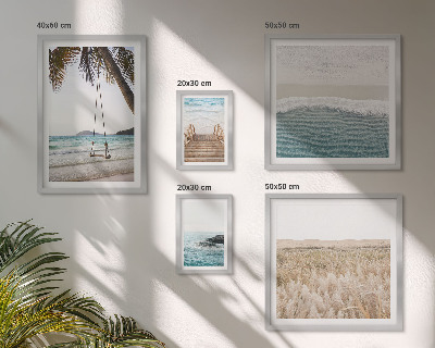 Tableau de décoration murale Vues relaxantes sur la mer