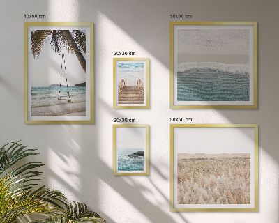Tableau de décoration murale Vues relaxantes sur la mer