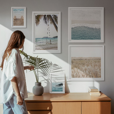Tableau de décoration murale Vues relaxantes sur la mer