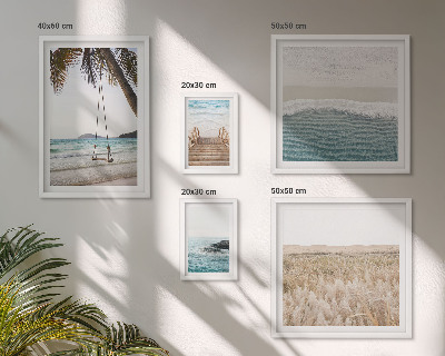 Tableau de décoration murale Vues relaxantes sur la mer
