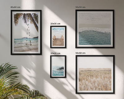 Tableau de décoration murale Vues relaxantes sur la mer