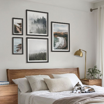 Tableau de décoration murale Paysages côtiers, forêts de montagne