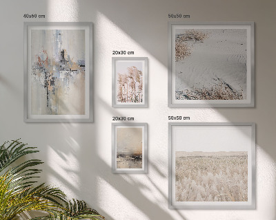 Ensemble de 5 tableaux Décorations élégantes, nature, minimalisme