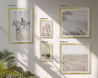 Ensemble de 5 tableaux Décorations élégantes, nature, minimalisme