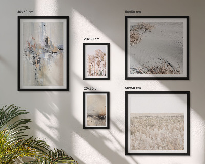 Ensemble de 5 tableaux Décorations élégantes, nature, minimalisme
