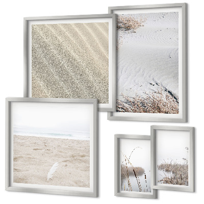 Tableau de décoration murale Motifs minimalistes de plage
