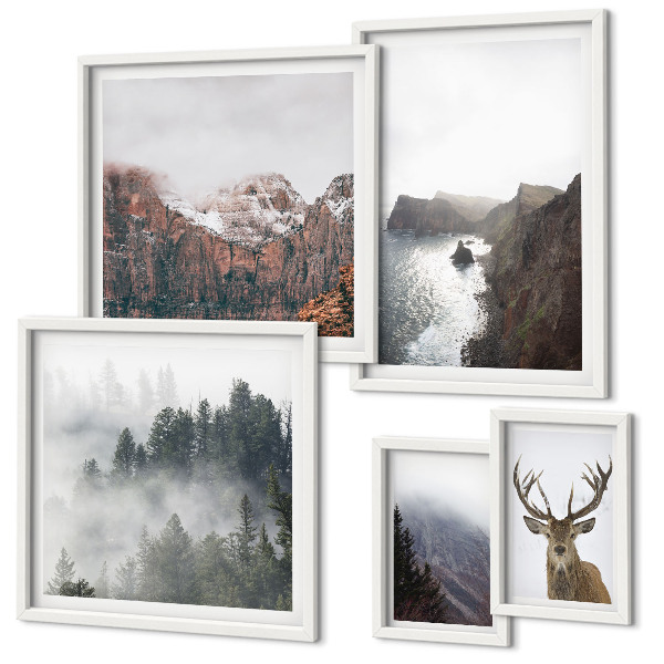 Tableau de décoration murale Paysages fauniques