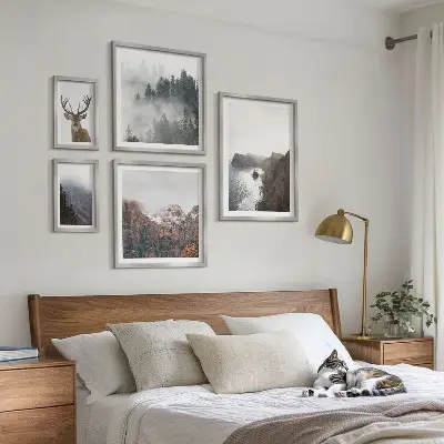 Tableau de décoration murale représentant des paysages fauniques