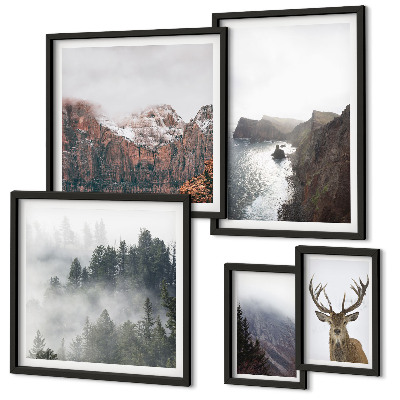 Tableau de décoration murale Paysages fauniques