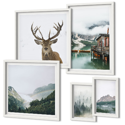 Tableau de décoration murale Paysages naturels de montagne