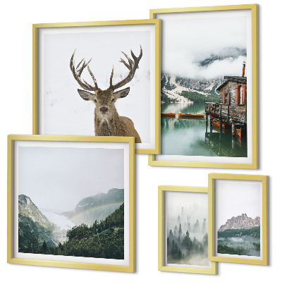 Tableau de décoration murale Paysages naturels de montagne