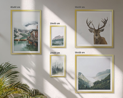 Tableau de décoration murale Paysages naturels de montagne