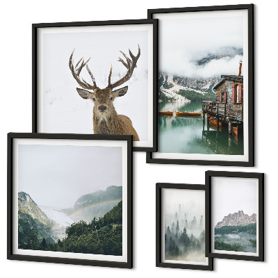 Tableau de décoration murale Paysages naturels de montagne