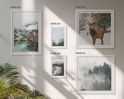 Tableau de décoration murale Faune sauvage et nature montagnes