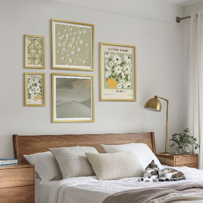 Tableau de décoration murale Motifs floraux urbains