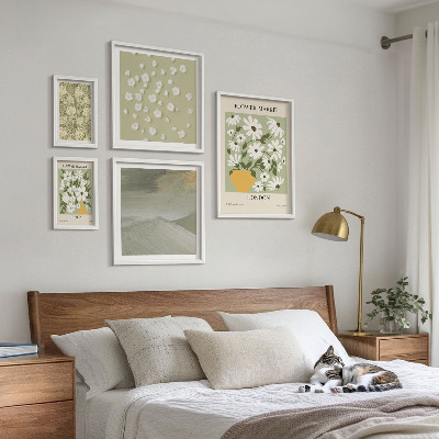 Tableau de décoration murale Motifs floraux urbains
