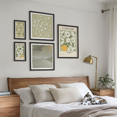 Tableau de décoration murale Motifs floraux urbains