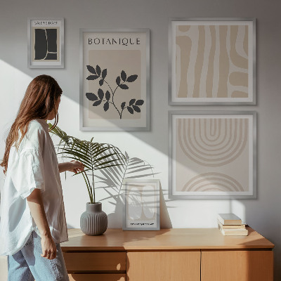 Tableau de décoration murale Graphismes végétaux stylés