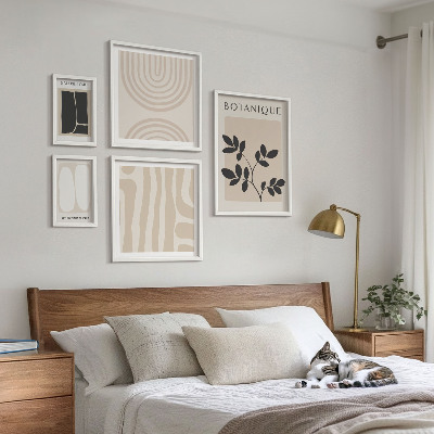 Tableau de décoration murale Graphismes végétaux stylés