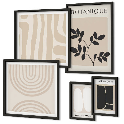 Tableau de décoration murale Graphismes végétaux stylés