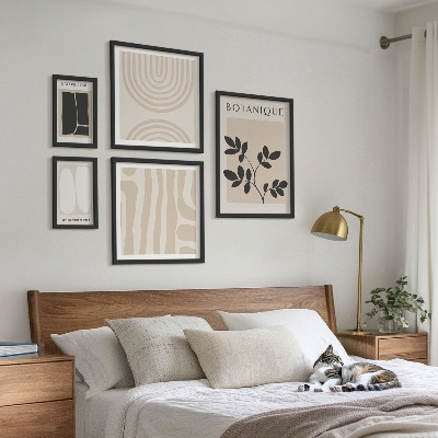 Tableau de décoration murale Graphismes végétaux stylés