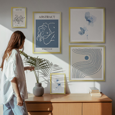 Tableau de décoration murale Style floral abstrait moderne