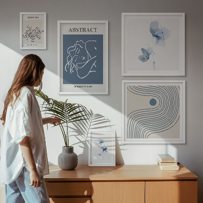 Tableau de décoration murale Style floral abstrait moderne