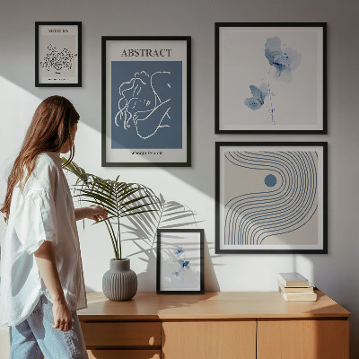 Tableau de décoration murale Style floral abstrait moderne