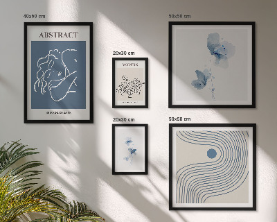 Tableau de décoration murale Style floral abstrait moderne