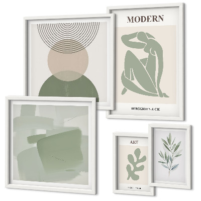 Tableau de décoration murale Style moderne avec abstraction