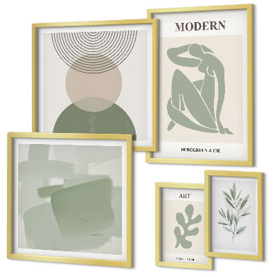 Tableau de décoration murale Style moderne avec abstraction