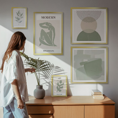 Tableau de décoration murale Style moderne avec abstraction